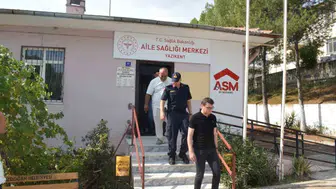 Bozdoğan kaymakamı, yangın mağdurlarını hanelerinde ziyaret etti