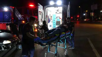 Malatya'da kaza: ekip aracı ile otomobil çarpıştı, 3 kişi yaralandı