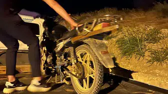 Ehliyetsiz sürücüye büyük ceza: Uzunköprü'de plakasız motosiklet durduruldu