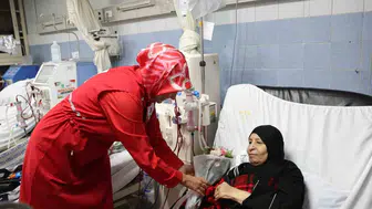 Gazze'deki hastaları ziyaret eden Türk Kızılay Başkanı Yılmaz, insani yardımları artıracak