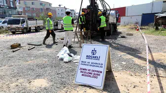 Kocaeli'nin geleceği için zemin inceleme çalışmaları başlatıldı