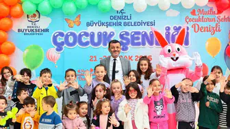 Denizli'de çocuklara yönelik keyifli bir yaz şenliği başlıyor