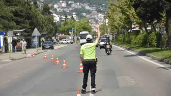 Ordu'da trafik denetimlerinde 16 bin 355 araç kontrol edildi