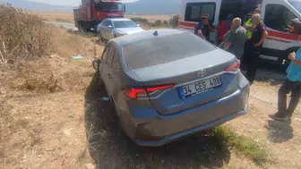 Bilecik'te trafik kazası: otomobil yoldan çıktı, sürücü yaralı