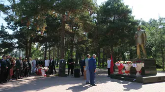 Kırgızistan'da 30 Ağustos Zafer Bayramı coşkuyla kutlandı