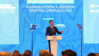 Büşra Özdemir iklim dirençli şehirler zirvesinde önemli mesajlar verdi