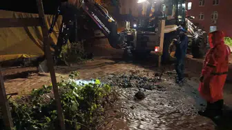 Giresun'da sağanak yağmur sonrası mahsur kalanlar kurtarıldı, zararın boyutu 2,2 milyon lira