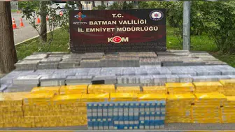 Batman'da kaçak sigara operasyonunda önemli yakalama: 18 bin paket ele geçirildi