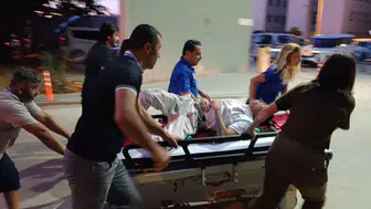 Bursa'da motosiklet kazasında sürücü hastaneye kaldırıldı