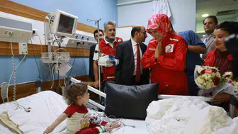 Türk Kızılay, Kahire'de Gazzeli hastalar için yeni destek programı başlattı