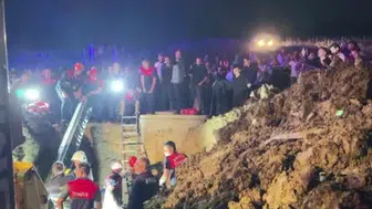 Kuyuda mahsur kalan baba ve oğul hayata döndü