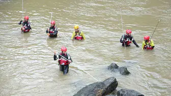 Giresun'da selde kaybolan iki kişi için arama çalışmaları devam ediyor