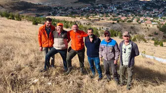 Seyitgazi'de dev ay yıldızın bakım çalışmaları tamamlandı