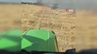 Sincan'da hobi bahçeleri alev alev oldu