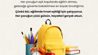 Marmaris Belediyesi öğrencilere kırtasiye ve beslenme desteği sunuyor