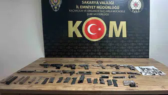 Sakarya'da silah imalatı yapan evde yapılan operasyonda bir gözaltı