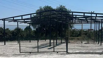 Yenivakıf Köyü'nde kabristanlık çevresi daha düzenli hale geldi