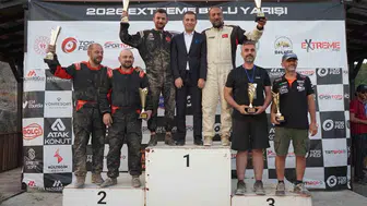 Extreme Bolu Yarışı’nda başarı kazanan sporcular ödüllerini aldı