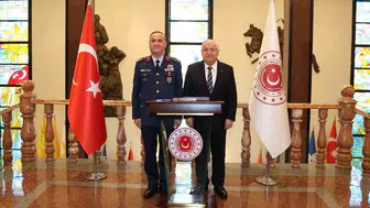 Yaşar Güler, hava kuvvetleri komutanı dalkıran ile bir araya geldi