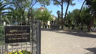 Trabzon Ayasofya Camii, yeni hat yazılarıyla tarihi kimliğine kavuştu