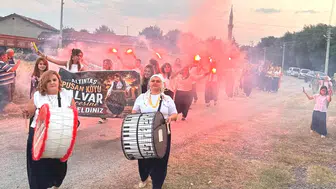 Kütahya'nın Pusan köyünde geleneksel şalvar gecesi coşkusu