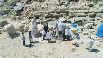 Nemrut Dağı'ndaki anıtsal heykeller için 5 yıllık koruma programı başlatıldı