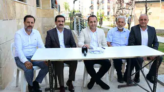 Başkan Taşkın ve Babacan, Zafer Mahallesi'nde vatandaşlarla bir araya geldi