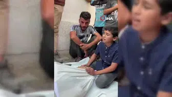 Küçük çocuk kuzeninin cenazesinde Kur’an okudu: Duygusal anlar yaşandı