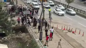 Giresun'da konar göçerler arasında gergin anlar: Polis müdahale etmek zorunda kaldı
