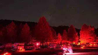 Topuklu yaylasında gökyüzü tutkunlarına unutulmaz bir gece sunuldu