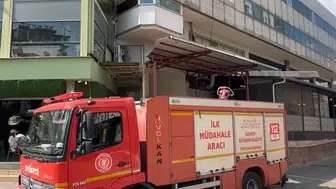 Gaziantep'te lokanta bacasındaki yangın paniğe neden oldu
