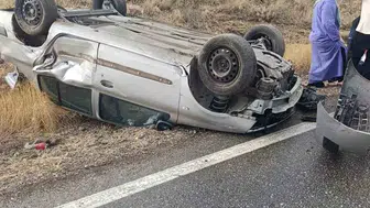 Burdur'da direksiyon hakimiyeti kayboldu, 4 yaralı