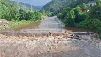 Giresun'da 3 kişilik aile sel sularına kapıldı