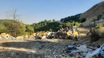 Bilecik'te orman sahasına atık dökenlere ceza uygulandı