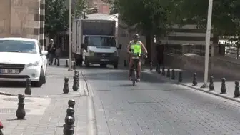 Antalya’dan dünyaya bisikletle açılan Mehmet Hazar, hayallerini gerçekleştiriyor