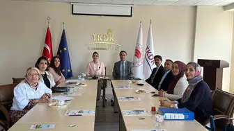 Kadın girişimcilerin buluşması: TOBB Erzurum Kadın Girişimciler Kurulu toplantısını TKDK ev sahipliği yaptı