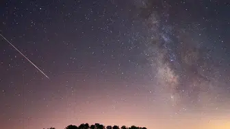 Kırkpınar Yaylası'nda perseid meteor yağmuru görsel ziyafeti