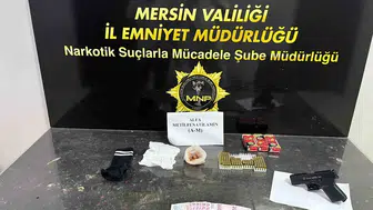 Mersin'de uyuşturucu operasyonu: dört kişi tutuklandı