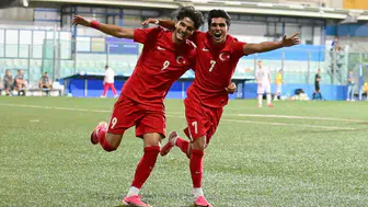 U20 milli takımı, Akdeniz Oyunları’nda Kuzey Makedonya'yı rahat geçti