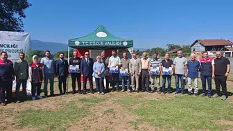 Düzce'de küçükbaş hayvancılığın gelişimi için önemli adım: Yeni ekipmanlar üreticilerin hizmetinde