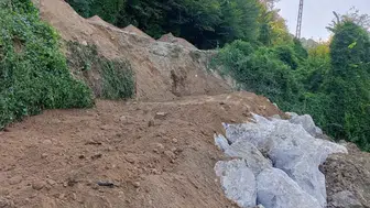Dokuzdeğirmen köyünde heyelan sonrası hızlı müdahale sürüyor