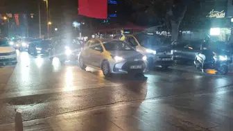 Fenerbahçe'nin tarihi zaferi; Bağdat Caddesi'nde coşku dolu anlar
