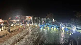 Manisa’da zincirleme trafik kazasında 7 kişi yaralandı