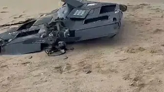 Yeniköy sahilinde gizemli cisim: İnsansız hava aracı mı?