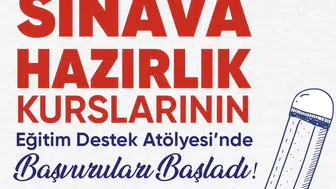 Didim Belediyesi sınava hazırlık kurslarıyla öğrencilere destek sunuyor