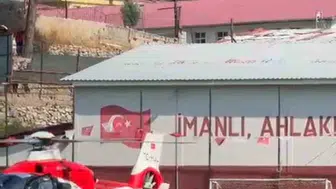 Kalp krizi geçiren adanalı vatandaş için acil helikopter seferi