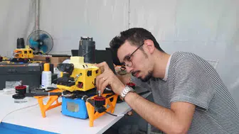 Siirt’te insansız hava araçları heyecanı artıyor