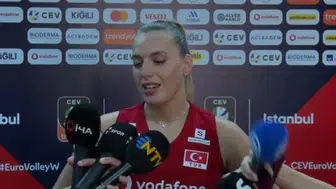 Cansu Özbay: Avrupa Şampiyonası'nda 5'te 5 yapmak istiyoruz