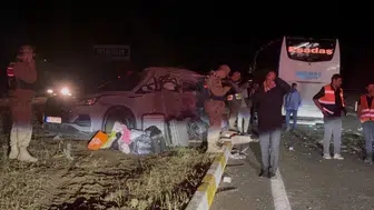Erzincan'da yolcu otobüsü ve SUV çarpıştı: 7 yaralı