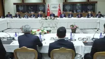 Cumhurbaşkanı Erdoğan, Süper Lig'e yükselen takımları onurlandırdı